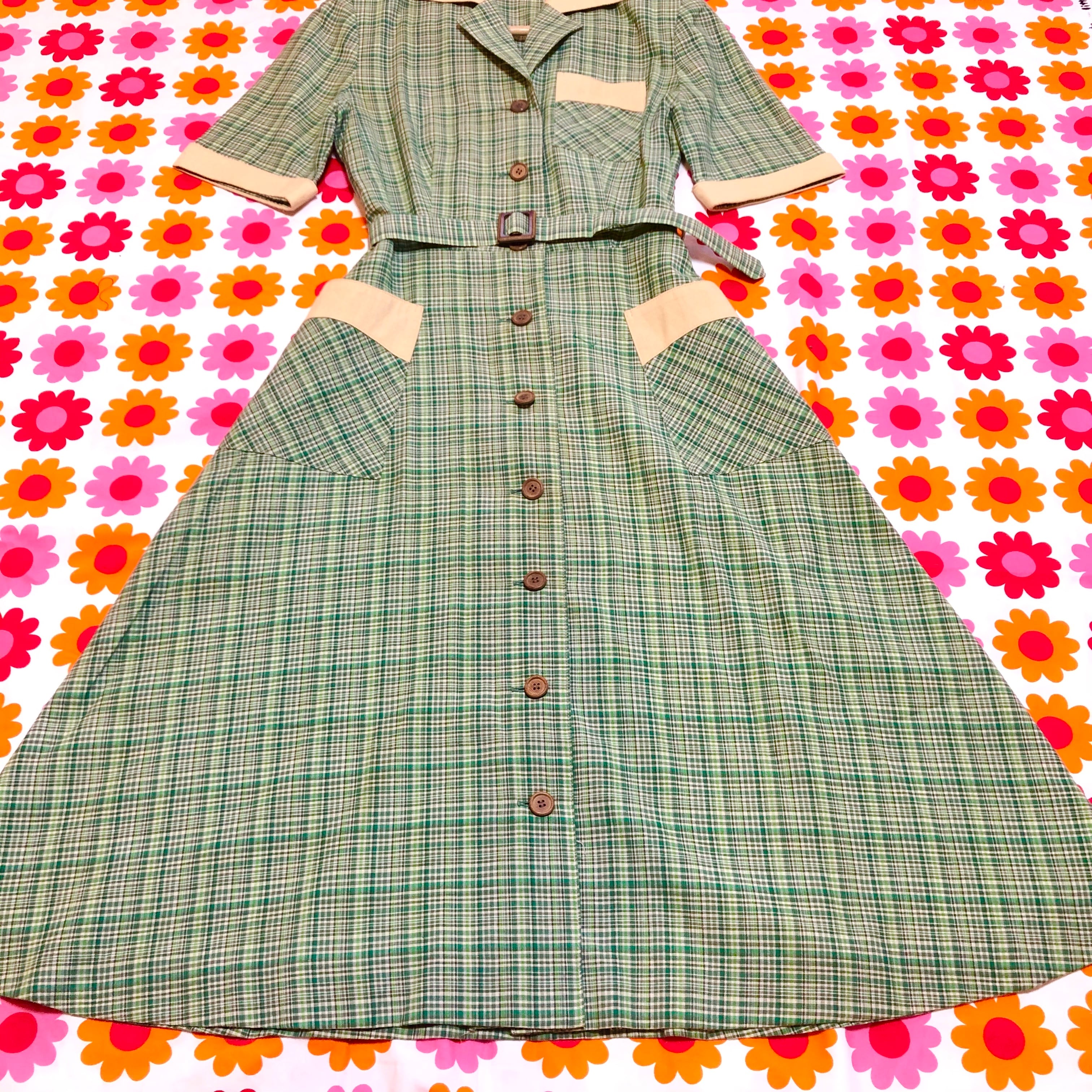 昭和レトロ◇ヴィンテージワンピース 70s SHOWA DRESS ◇品番OP214