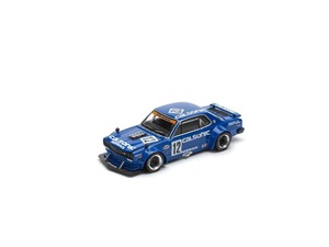 POP RACE（ポップレース） 1/64 SKYLINE GTR V8 DRIFT (HAKOSUKA) CALSONIC／スカイライン GT-R V8 ドリフト（ハコスカ）カルソニック 　PR640114