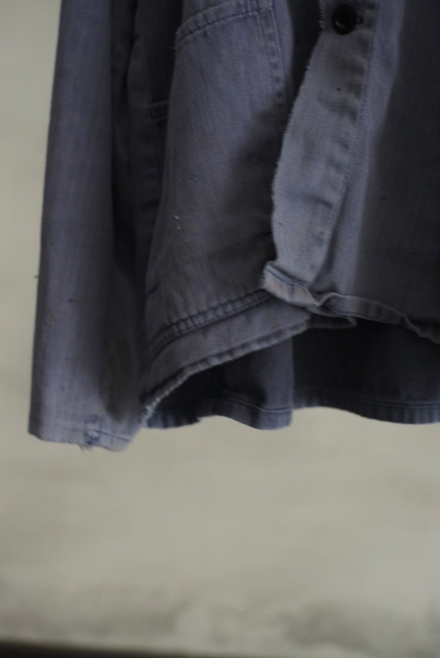 Faded & Distressed Work Jacket