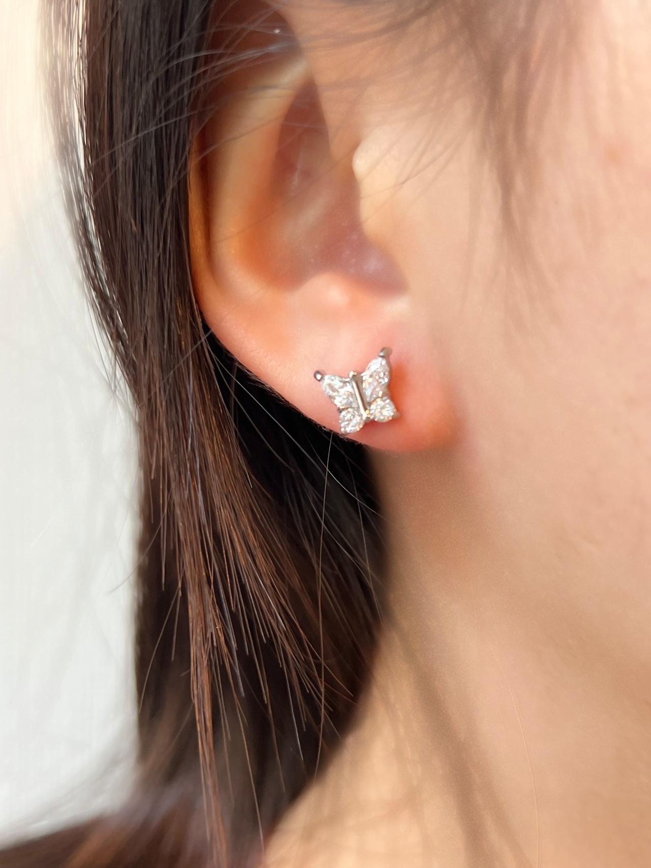 【BOX付きSET】zirconia butterfly