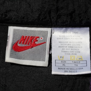 美品 XL 80s NIKE ナイロンジャケット ウインドブレーカー ナイキ