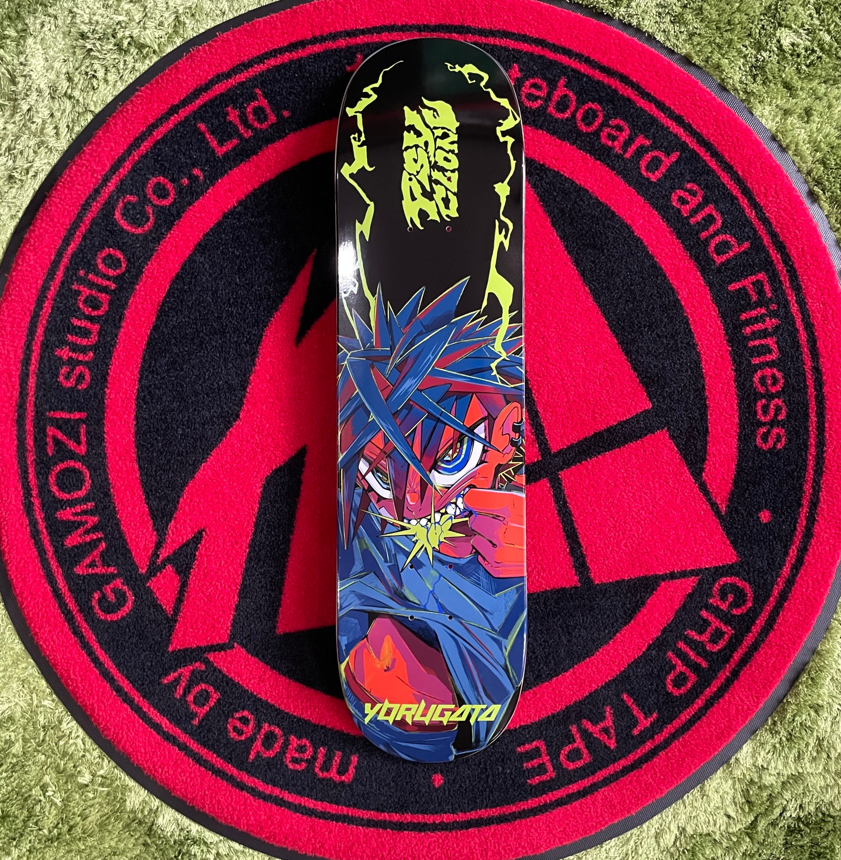 イラストレーター YORUGATA コラボ デッキ | が skateboard and griptape