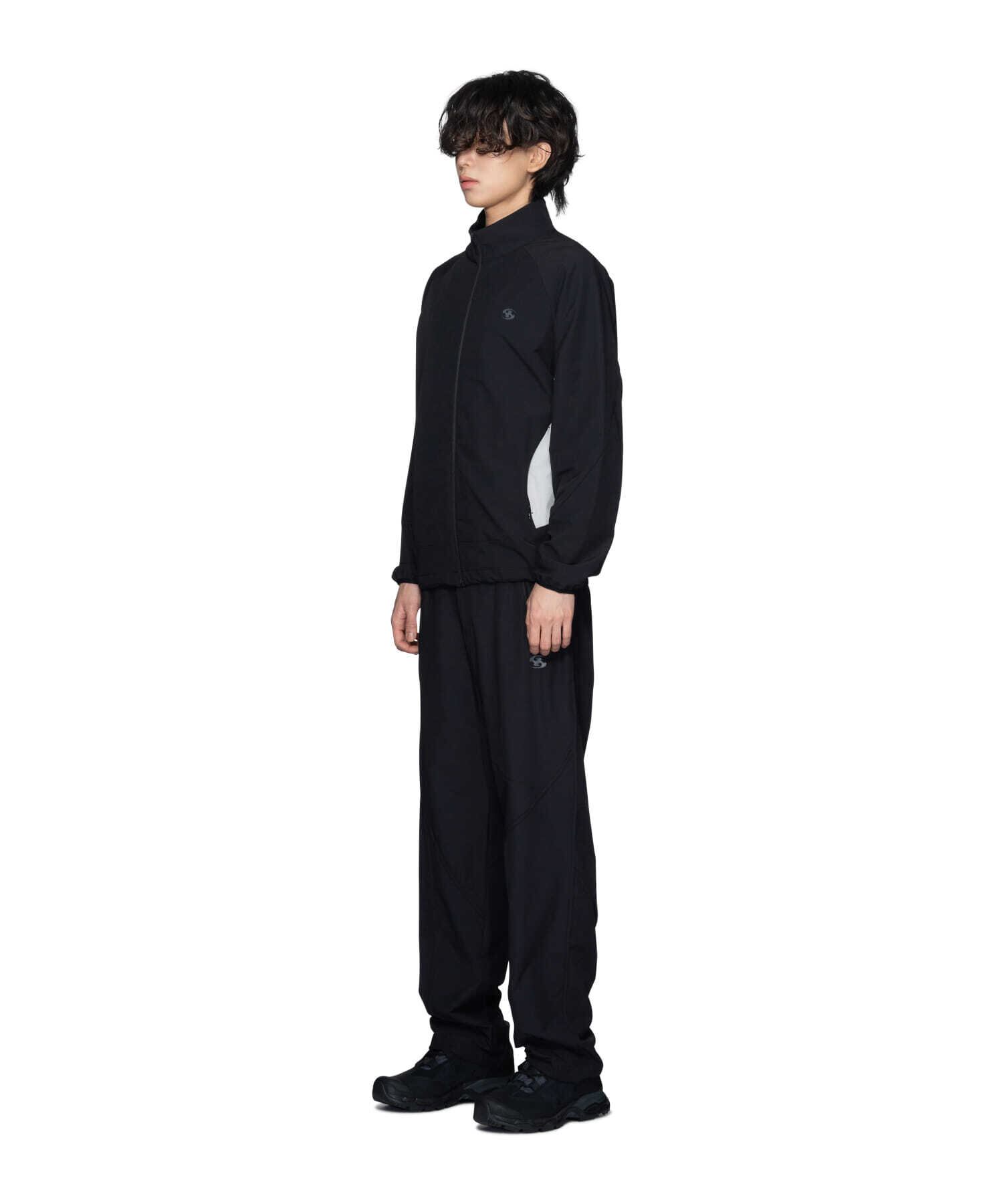 ウェア sansan SAN SAN GEAR] 23FW SEAM WAVE JACKET BLACK 正規品 韓国ブランド 韓国