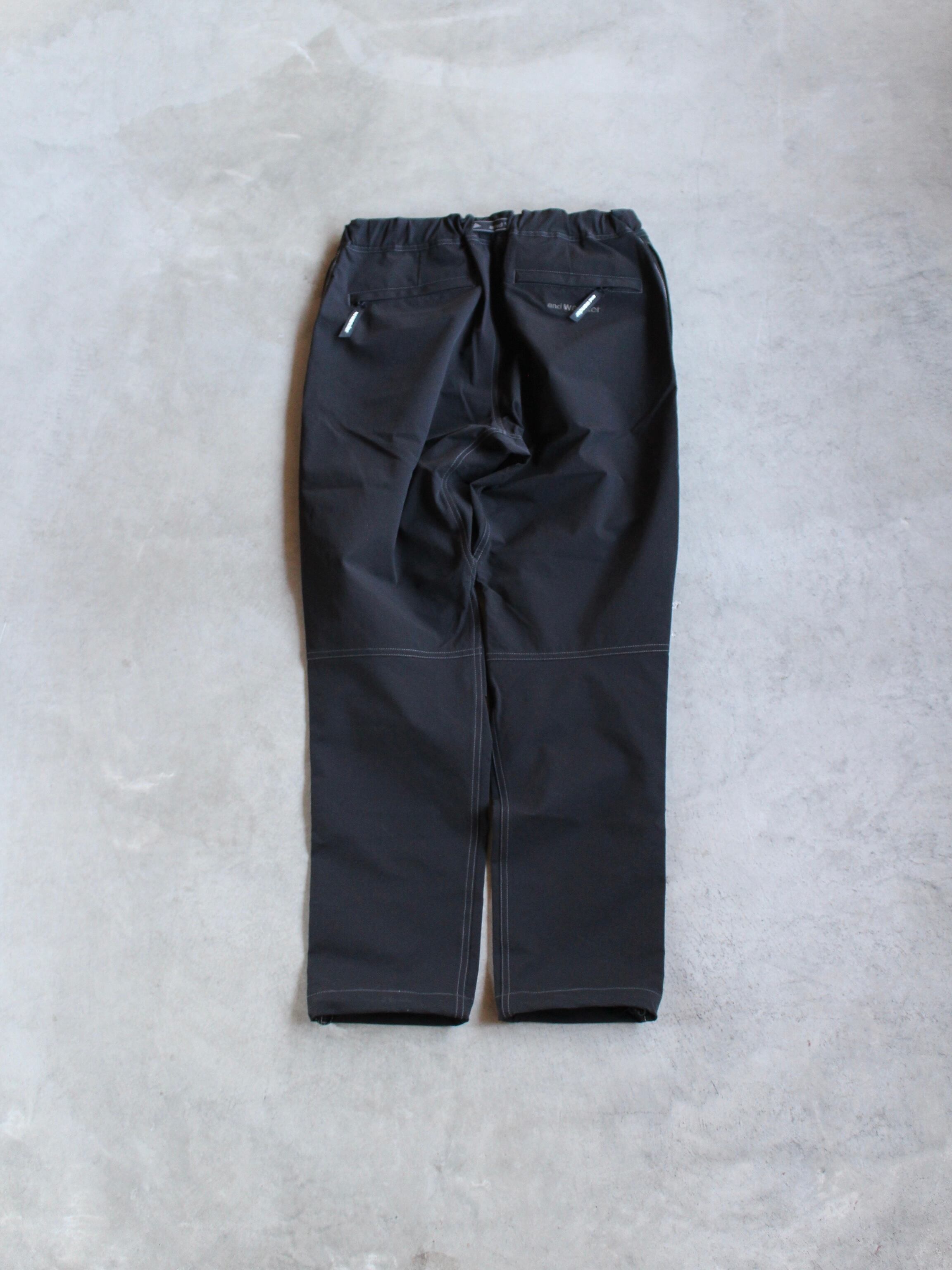 and wander アンドワンダー【PE strech climbong pants】 | LARGE LAB TOWN