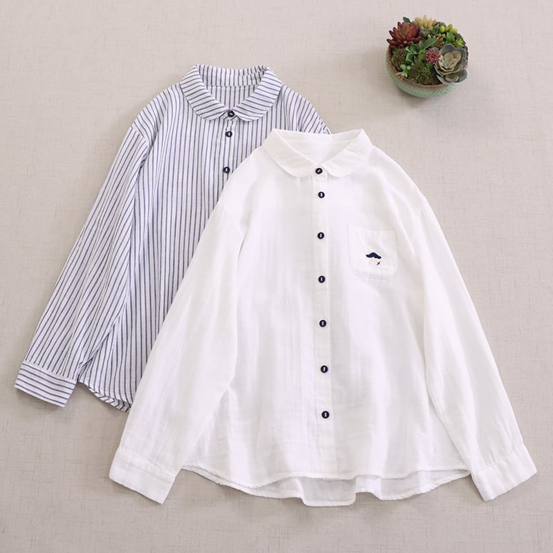 ワンポイントデザインシャツ M1244