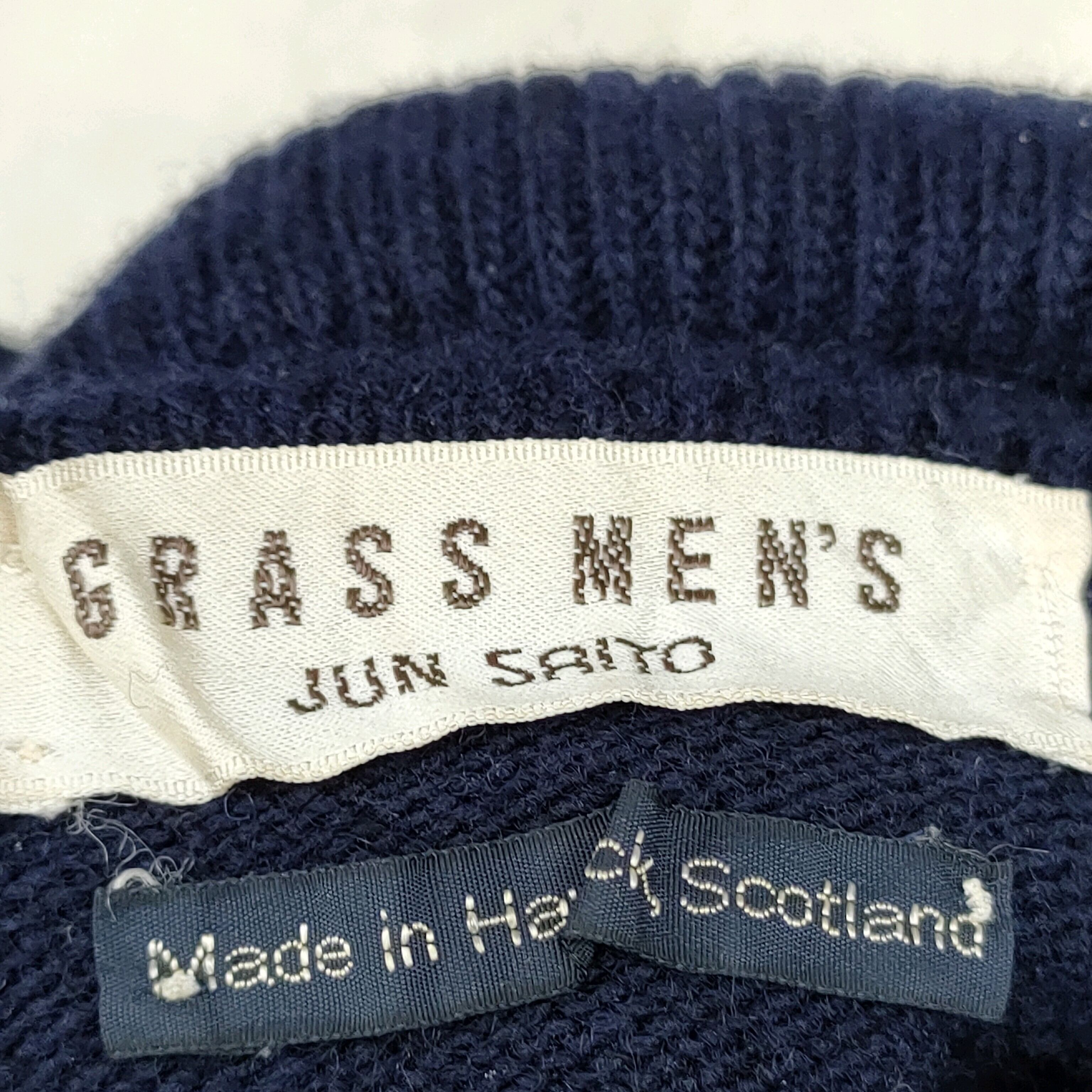 JUN SAITO 90sヴィンテージ GRASS MEN'S デザインシャツ