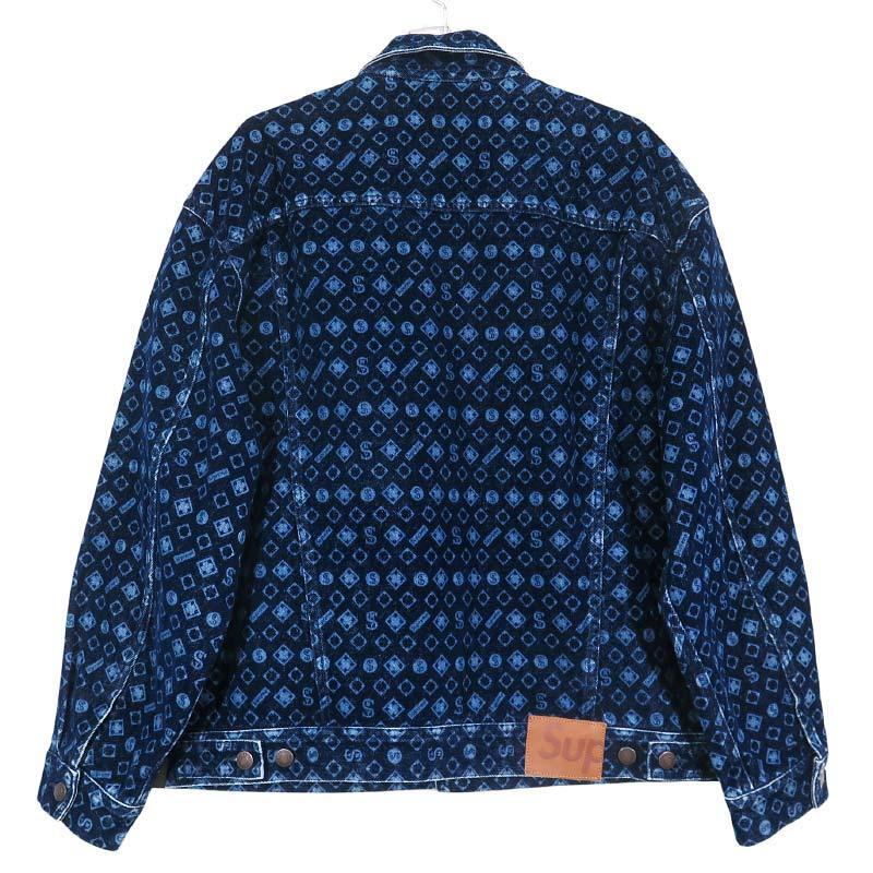 SUPREME シュプリーム 24AW FLOCKED DENIM TRUCKER JACKET フロック