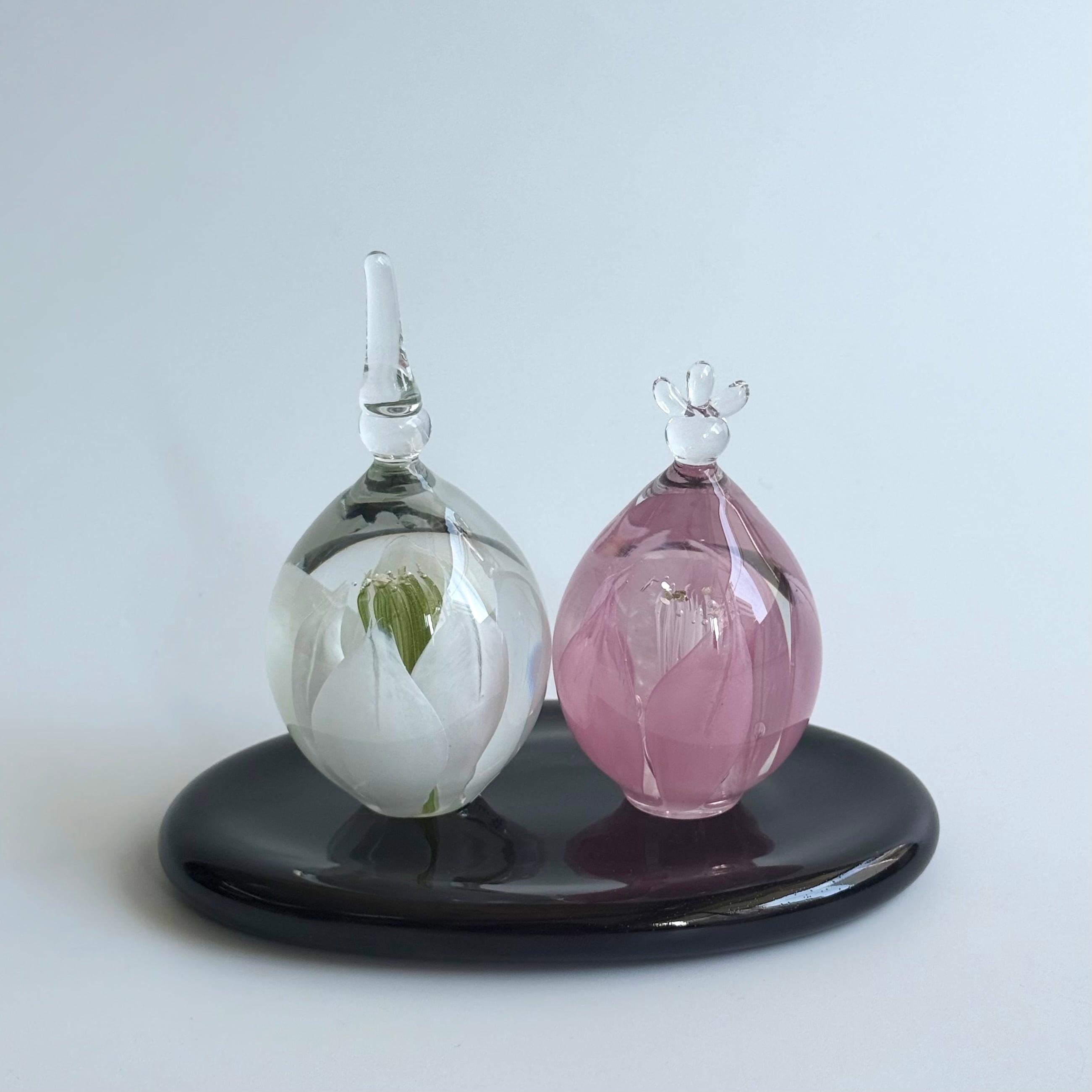 Lotus roots(ロータスルーツ）/ミラーズウサ | ガラスの器、お皿