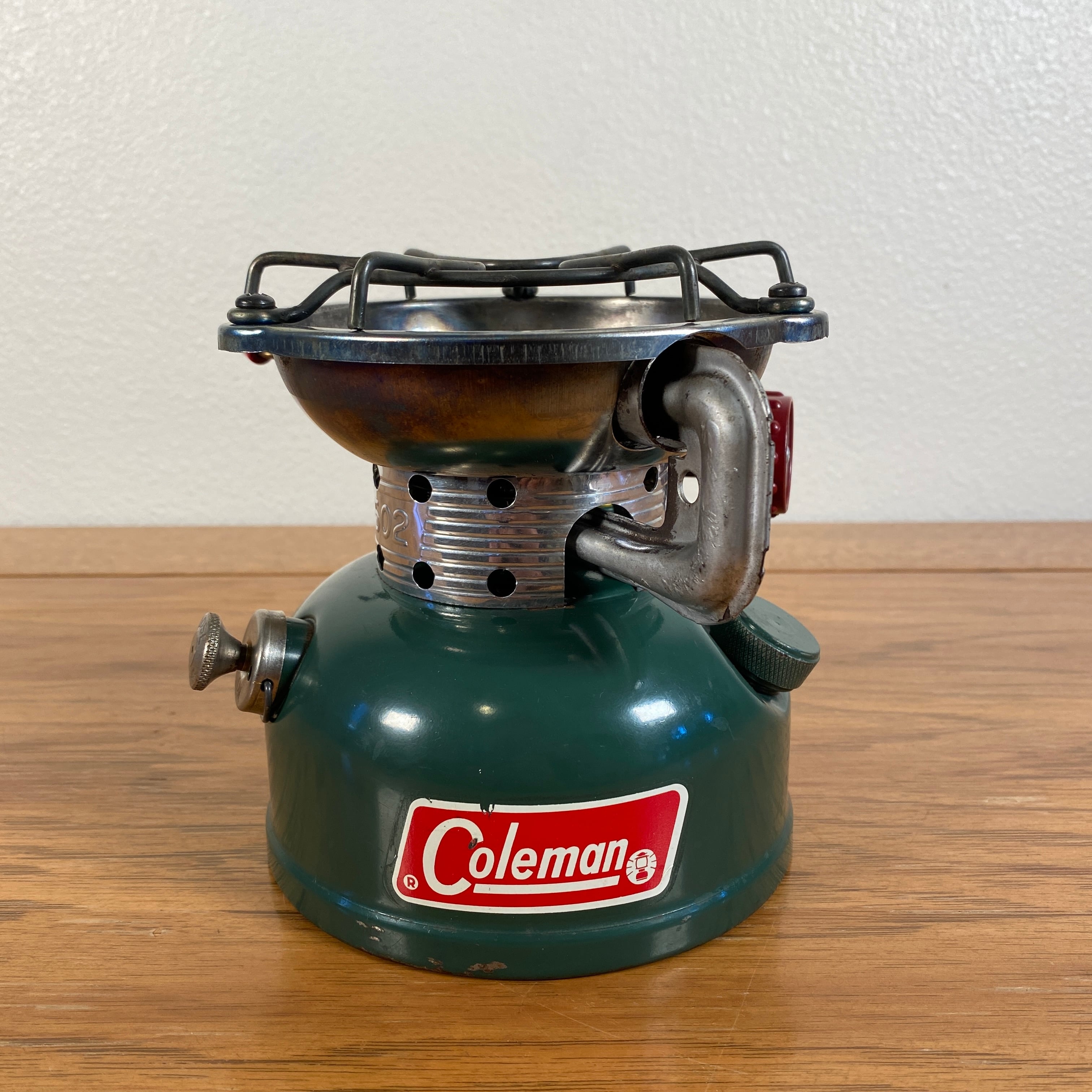 #258【1971年8月】アメリカ ビンテージ コールマン シングルバーナー 502モデル ※フルレストア済み