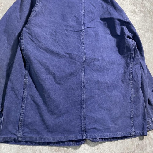 50-60s VETRA サンフェードコットンツイル フレンチワークジャケット 詳細写真15