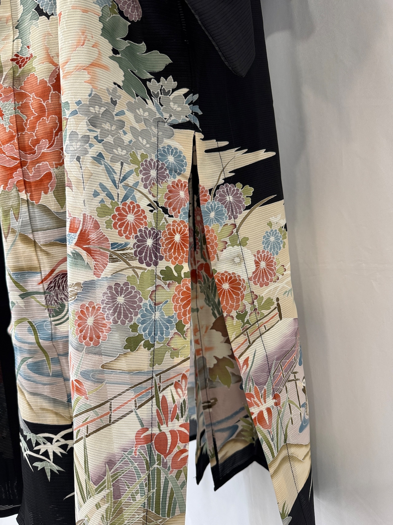 Black Longcoat See-through 585