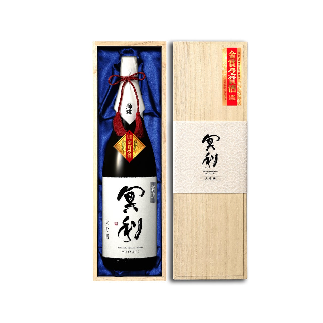 神渡 純米吟醸 箱入 720ml | MIWATARI