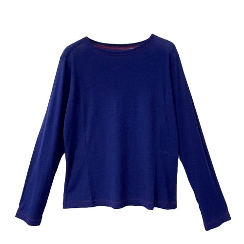 強撚バイオフライス長袖インナー【254-3217】Bio-fleece long-sleeved innerwear