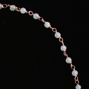 翡翠をサラッと使いたい方！ＭeiNu人気アイテム 白翡翠眼鏡留めネックレスK14GF Ａ貨翡翠 jd_ne1035