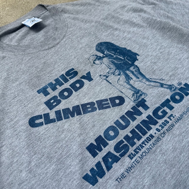 ワシントン山 スーベニアTシャツ Mt Washington Souvenir Tee