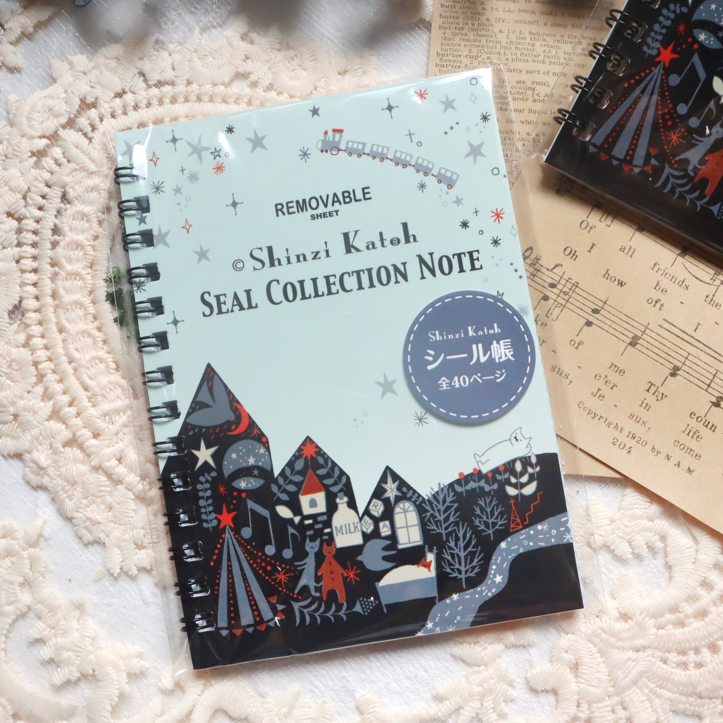 シール帳 / 剝離紙 / 剝離帳 | cherish365_zakka