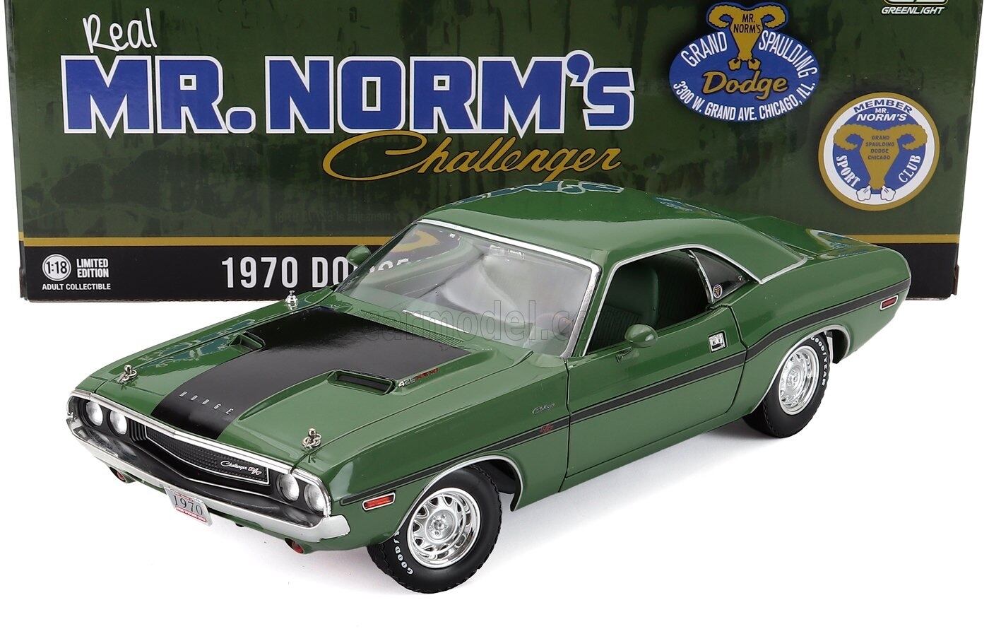 ミニカー アメ車 1/18 ダッジ チャレンジャー ソリド SOLIDO 1/18