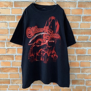 【children of bodom】 バンドTシャツ メタル デスメタル バンt