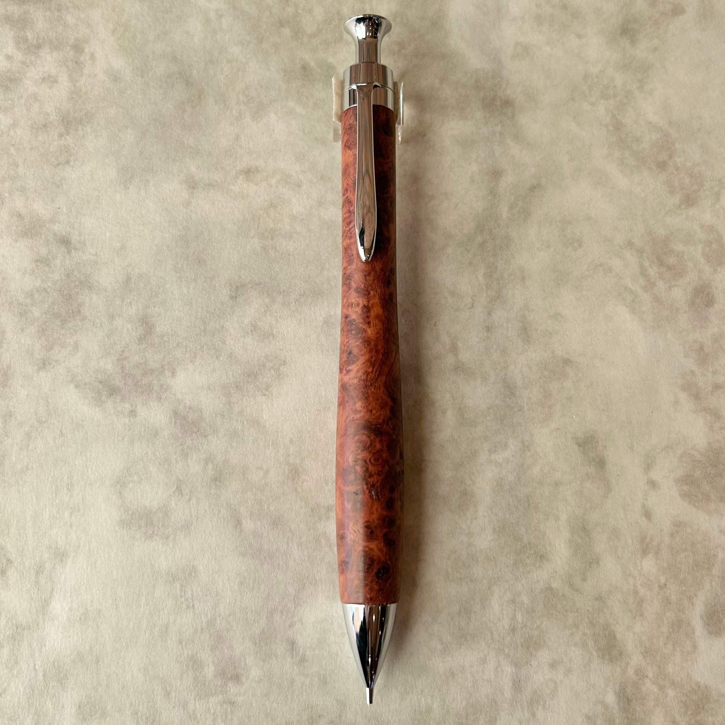 こぶた工房 【極上＋花梨瘤 特赤①】 ボールペン換装可 | ペンネジューク