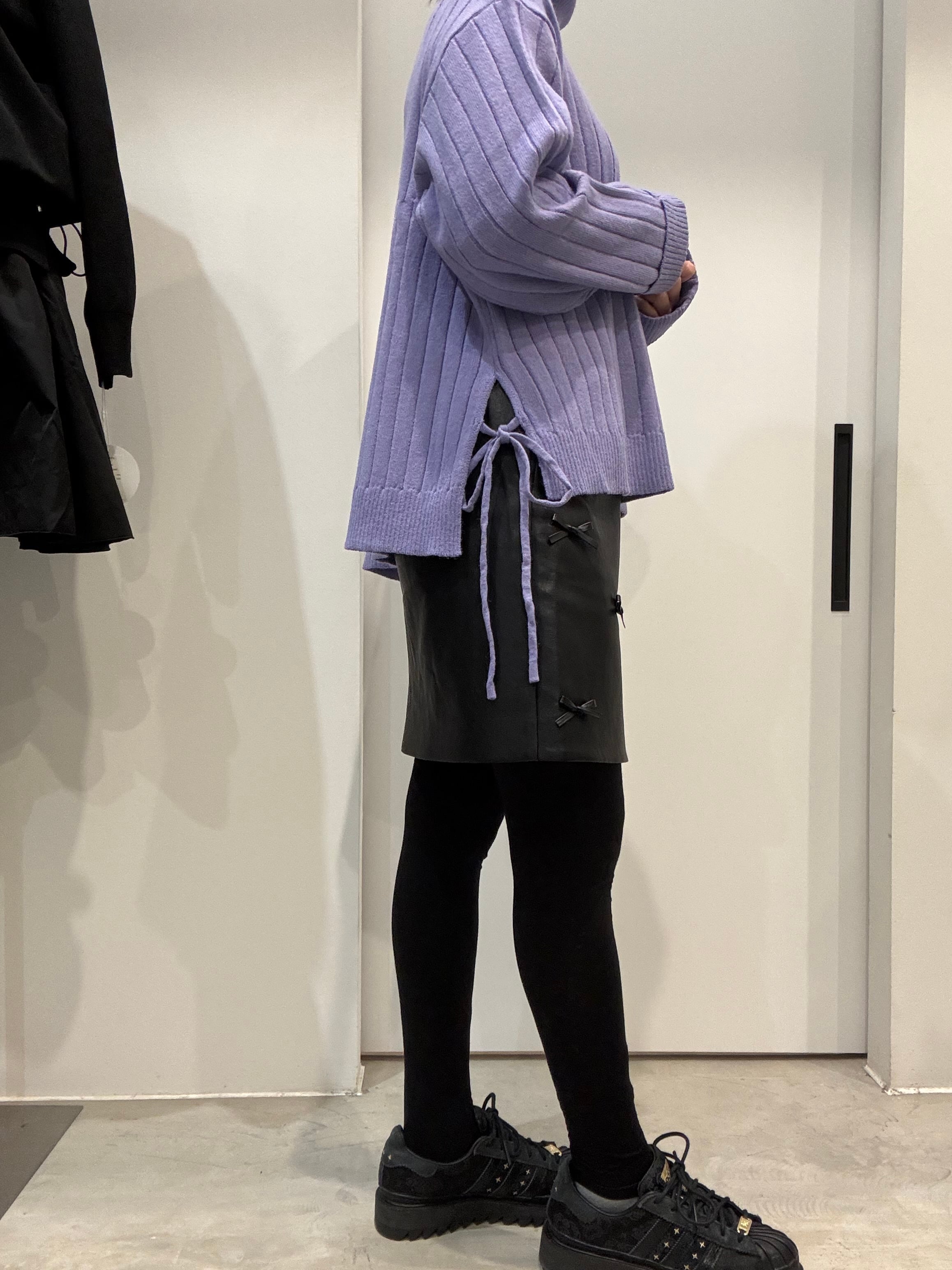 【DONA MARIE】オフタートルワイドリブニット 861027