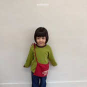 【取寄/韓国直送】and butter キャンディバイカラーTシャツ｜秋服｜韓国子供服｜26/AT