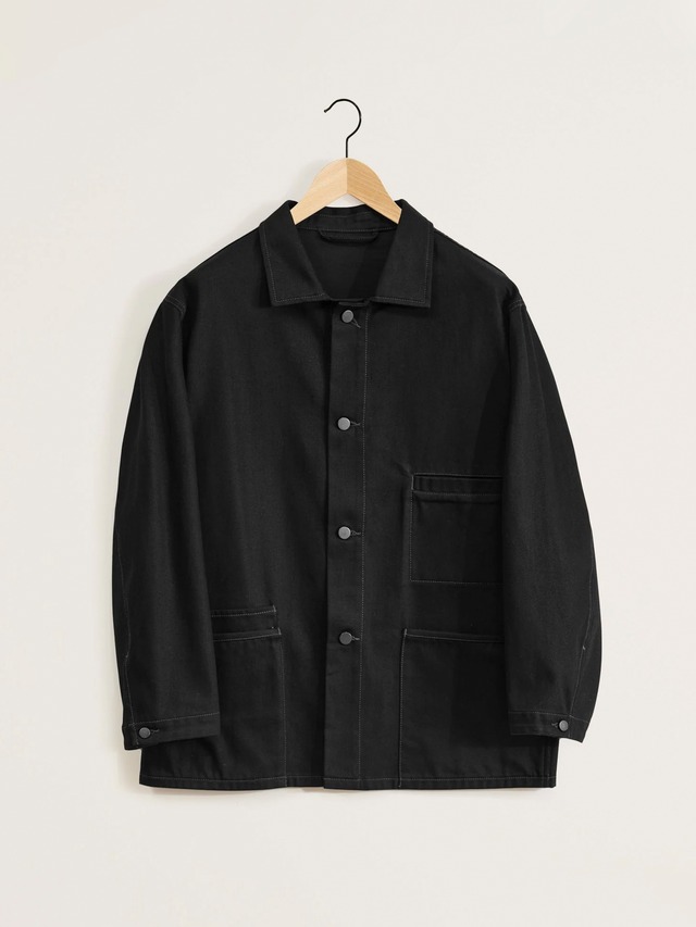 LEMAIRE　WORKWEAR JACKET　BLACK　OW1069 LD1000