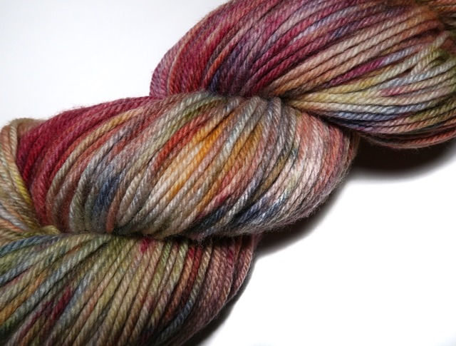 Hand dyed yarn 　-No.1 / 100g -