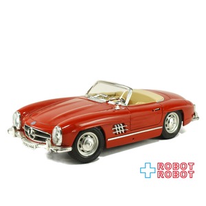 Burago ブラーゴ メルセデス・ベンツ 300SL ロードスター (1957) レッド ダイキャスト ミニカー イタリア製