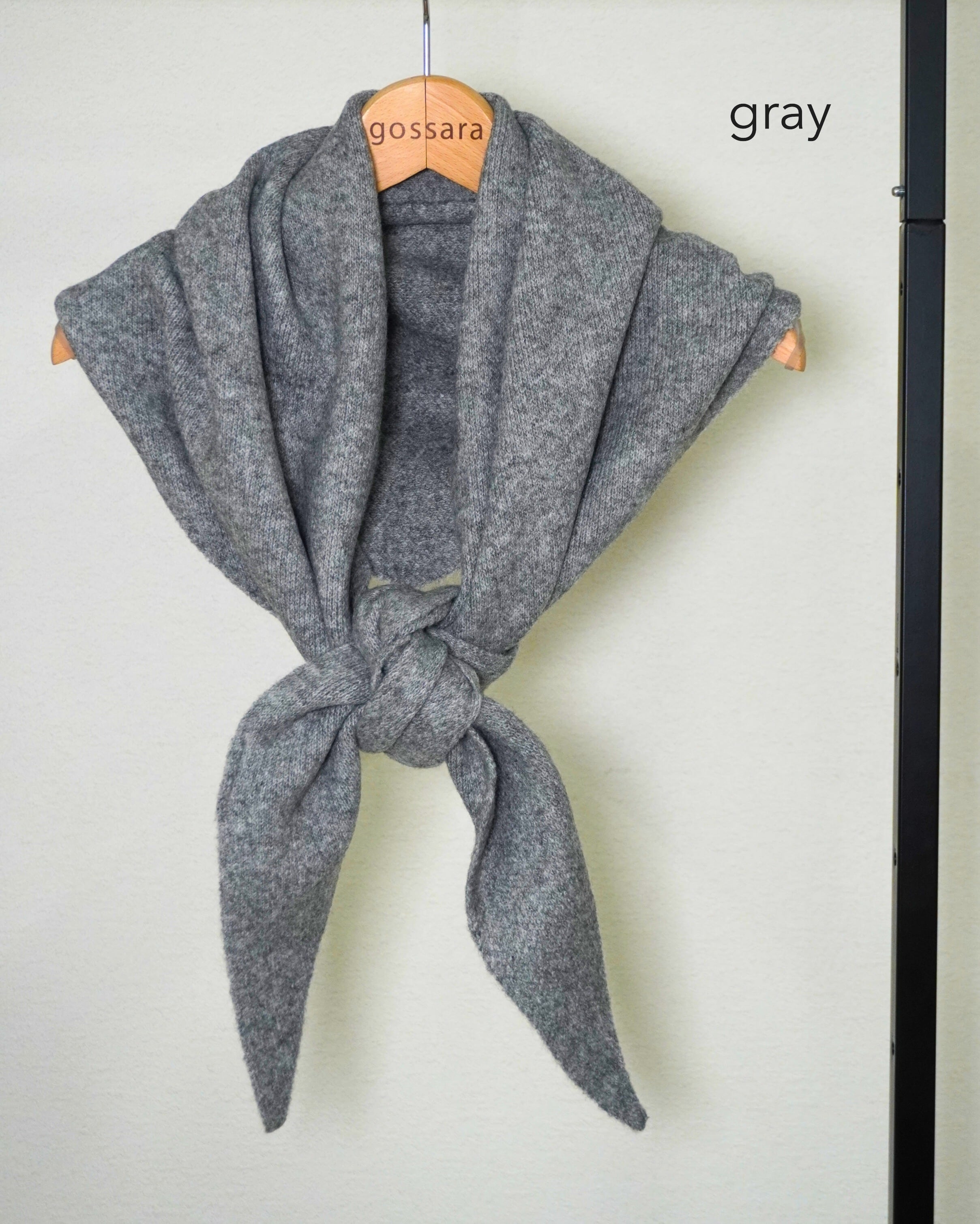 トライアングルスカーフニット 5672833（0916） | gossara(ゴサラ)