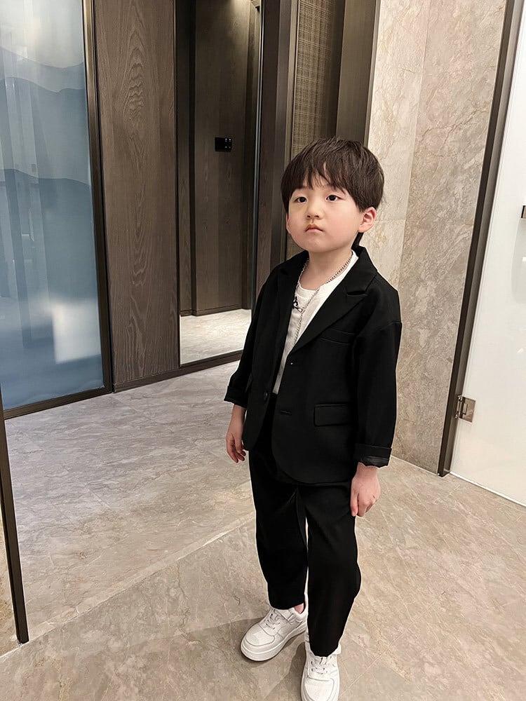 オススメ！[ 新作 ] 4色キッズフォーマル ジャケット+パンツ 男の子