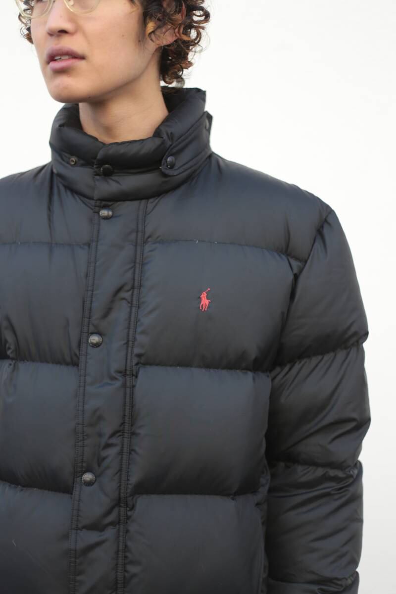Polo by Ralph Lauren ブラックカラー ダウンジャケット【FF-4791】 | cv