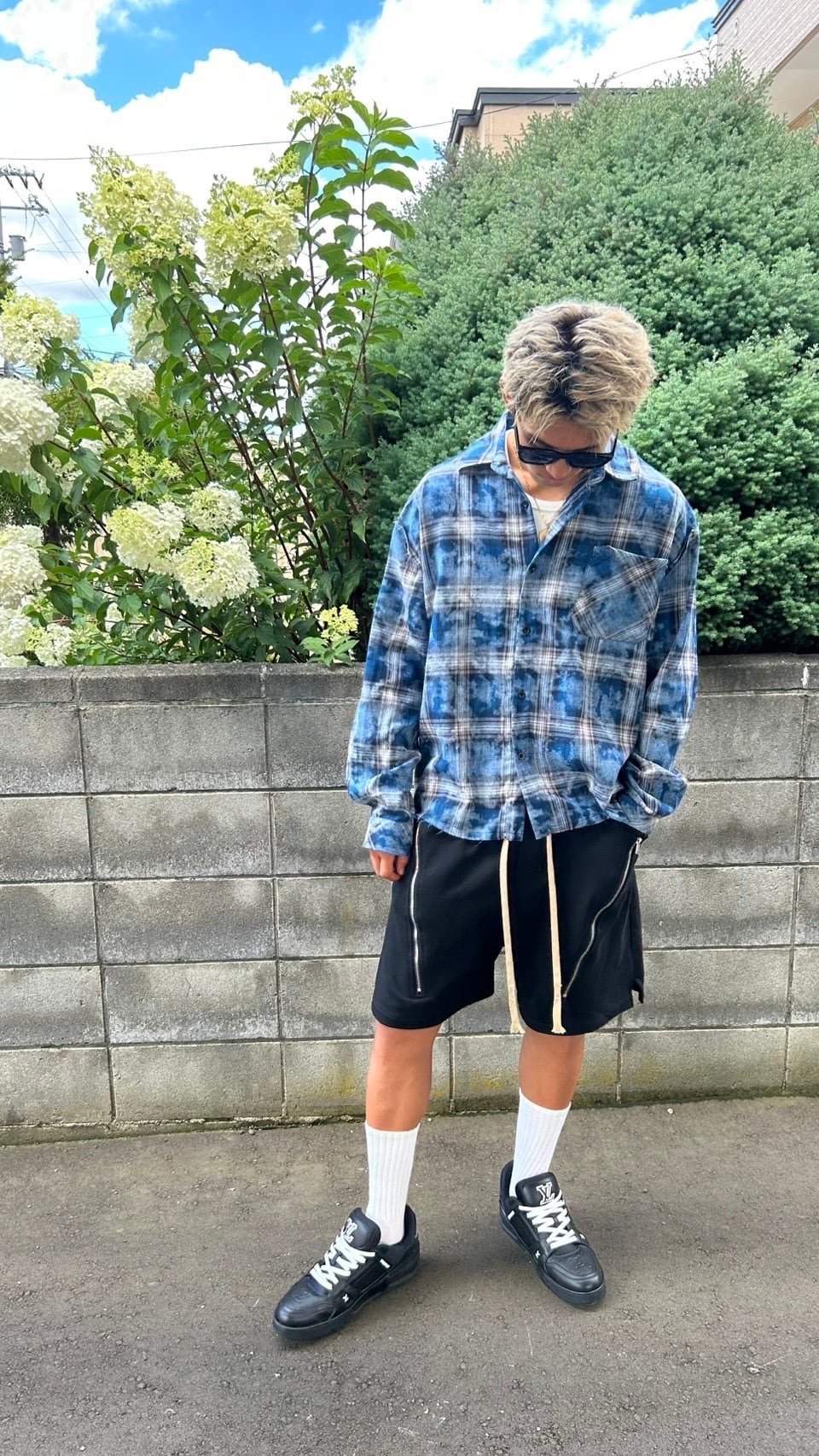 【お急ぎ発送】ヴィンテージチェックシャツ(SH00005)