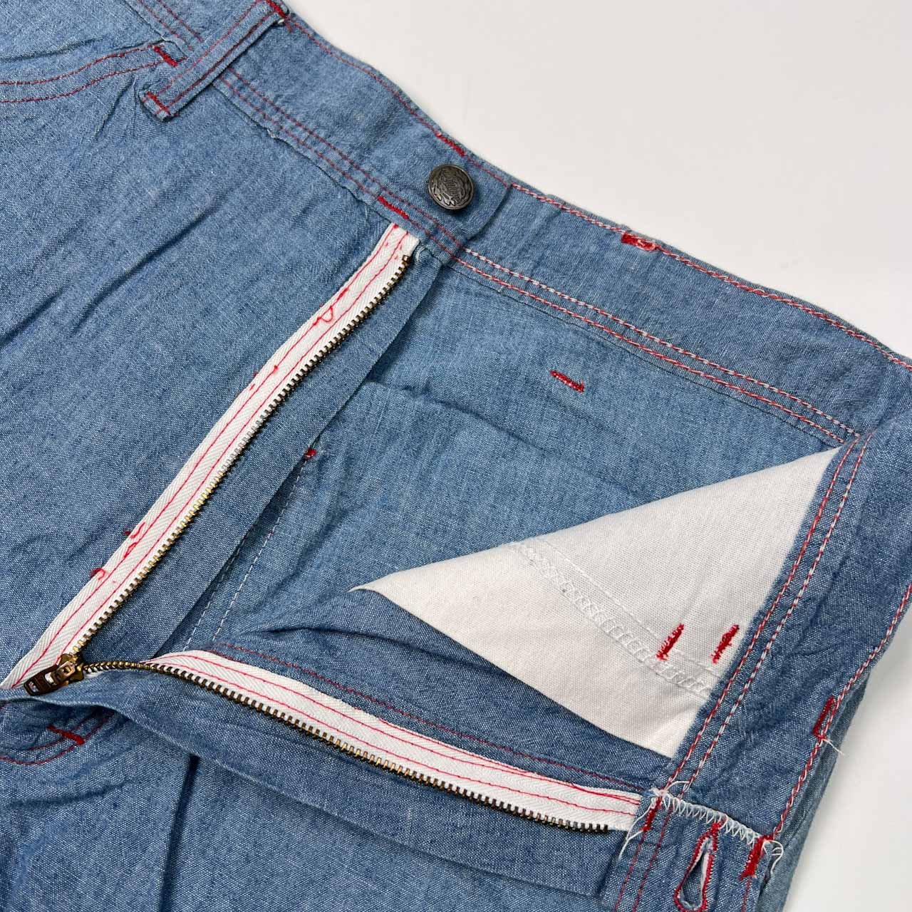 USA製 Stan Rey スタンレイ シャンブレー ショーツ ハーフパンツ ショートパンツ ペインター アメリカ製