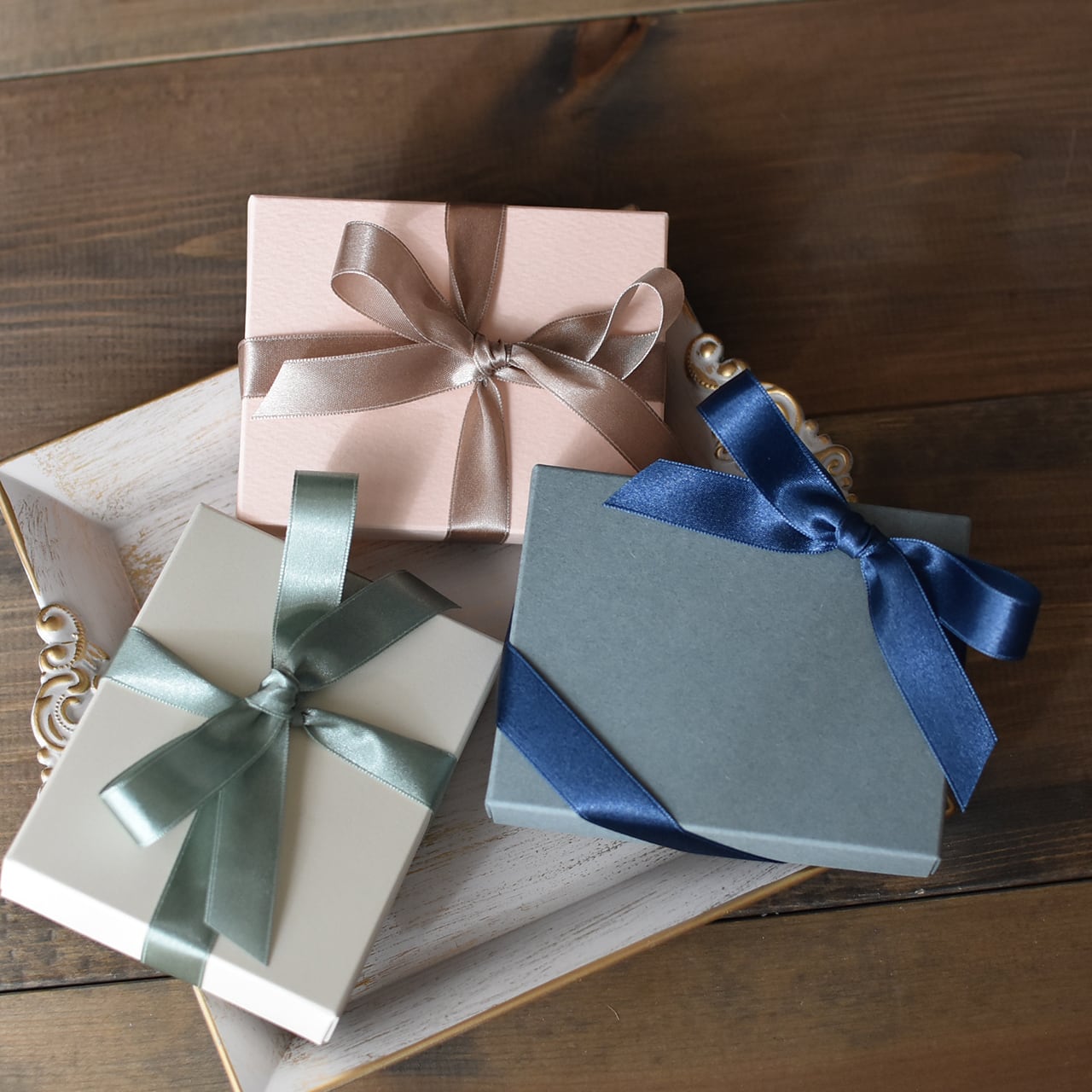 片面サテンリボン 16mm幅×30m巻 ニュアンスカラー