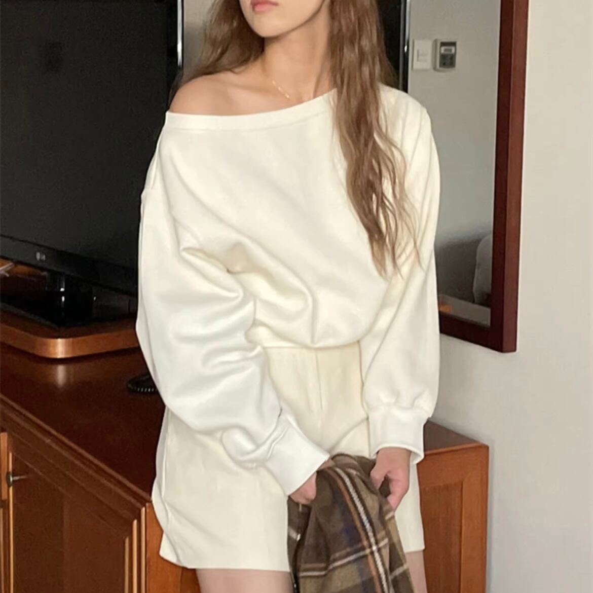 ワンショルナチュラルスウェット