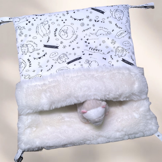 冬仕様 布団型ハンモック プレミアムボア　40×43㎝