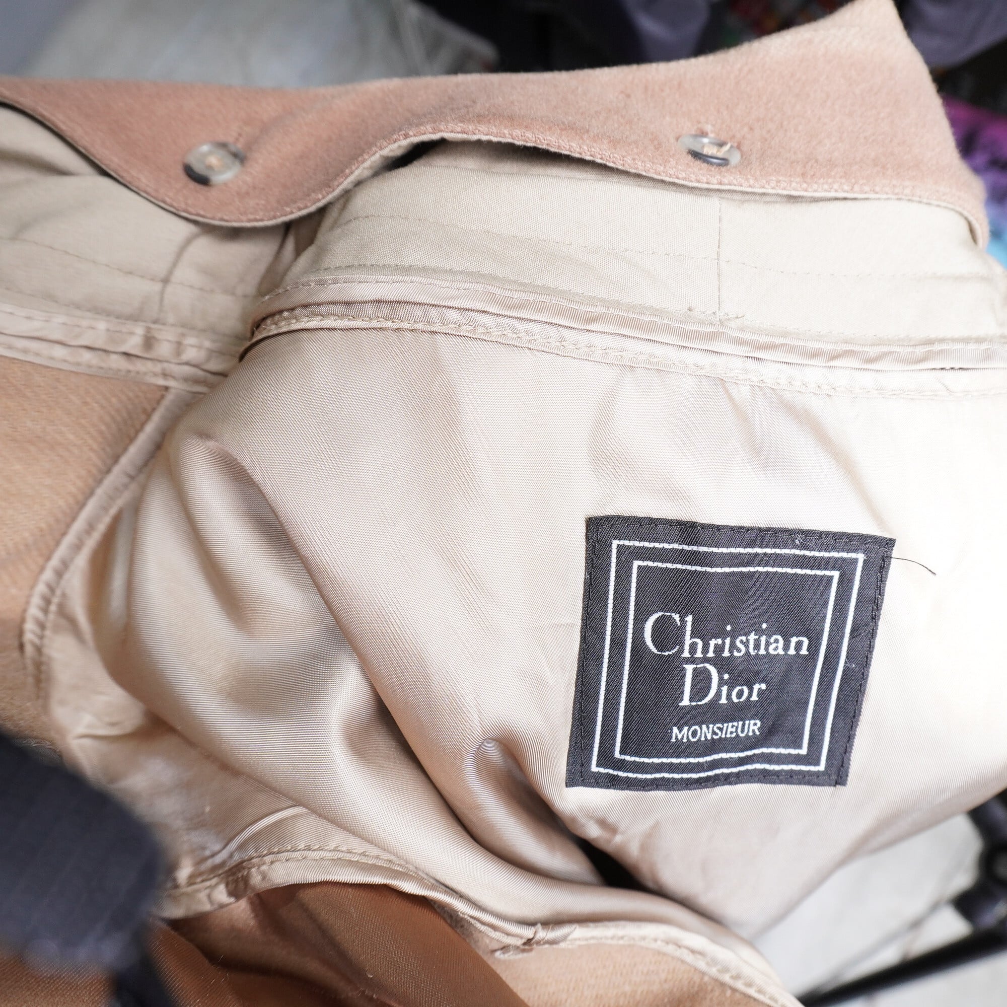 Christian Dior トレンチコート Monsieurオーバーサイズ