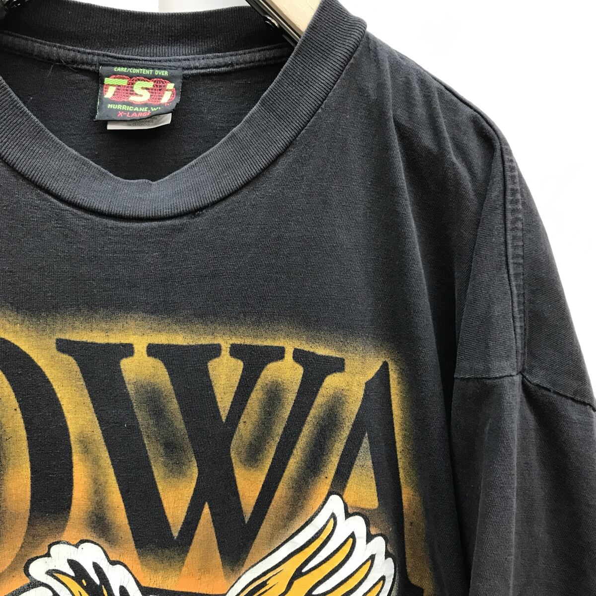 ティーエスアイ 90年代 IOWA HAWKEYES アイオワ ホークアイズ ハーキー