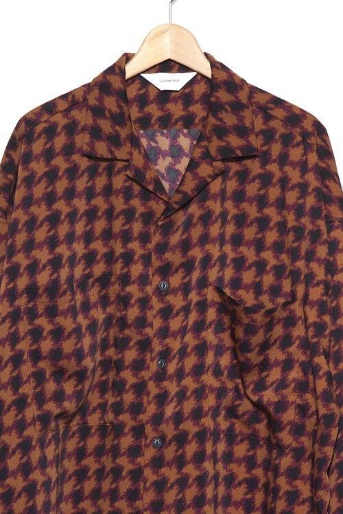 [値下げ交渉可]wonderland, open collar shirts wonderland, Open collar shirts | IAAAM ONLINE STORE