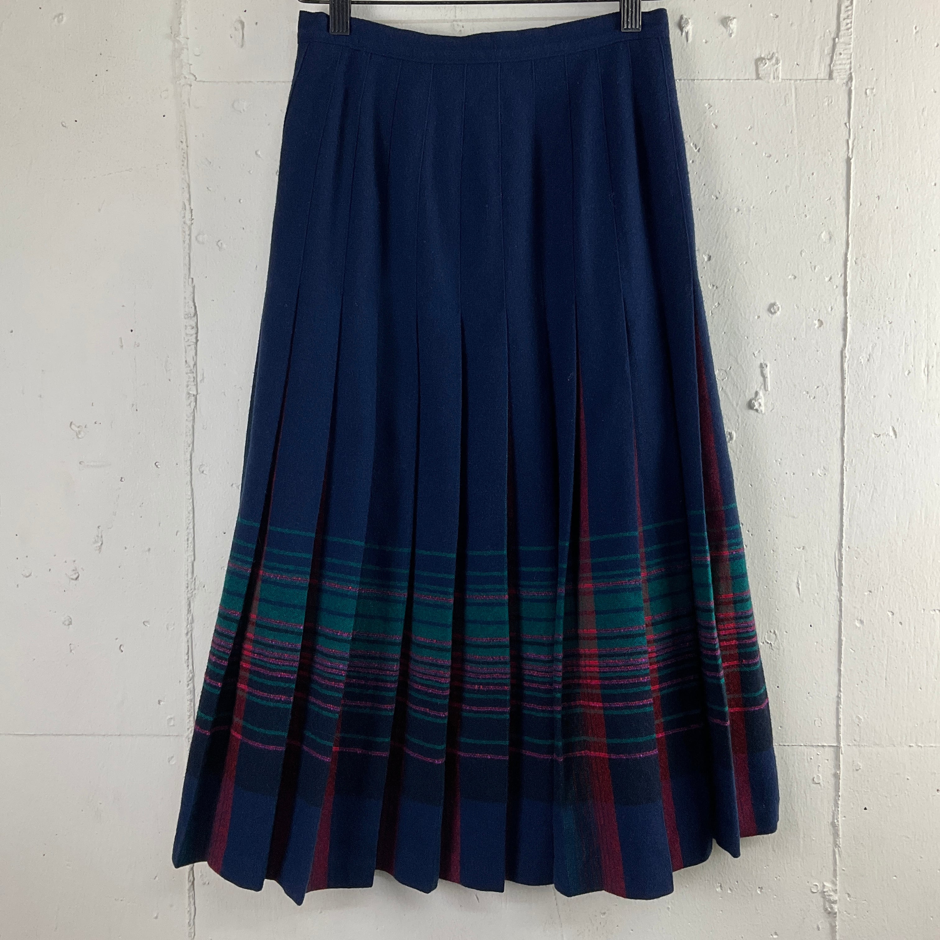 USA製 70年代 70s Pendleton ペンドルトン チェック プリーツ USA製 70年代 70s Pendleton ペンドルトン チェック プリーツ