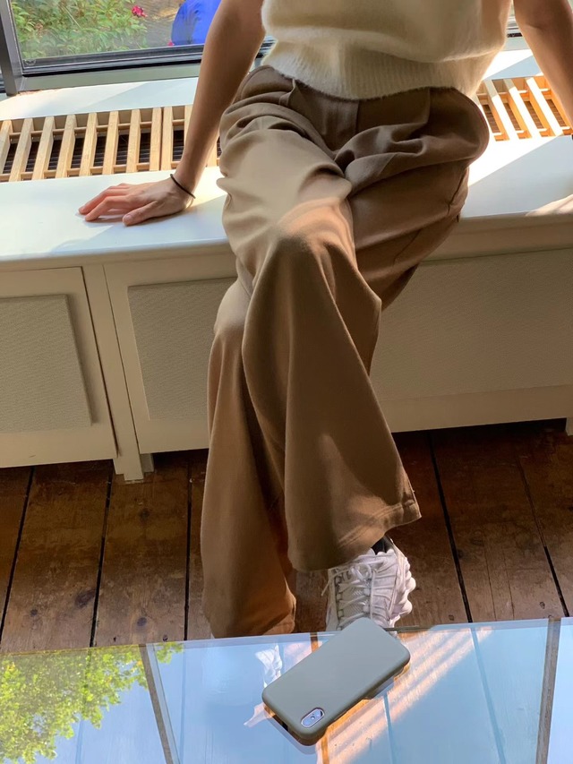 ounce maison one-tuck slacks