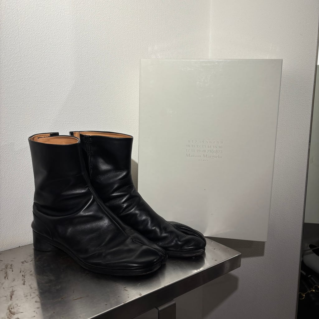 【最終値下げ】Maison Margiela 足袋ブーツ メンズ サイズ43 43マルジェラ足袋ブーツ新品MAISON MARGIELA TABI