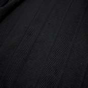 mesh knit polo black