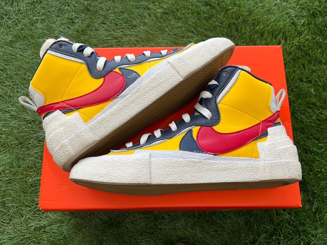 NIKE × sacai BLAZER MID VARSITY MAZE BV0072-700 24.5cm 99495