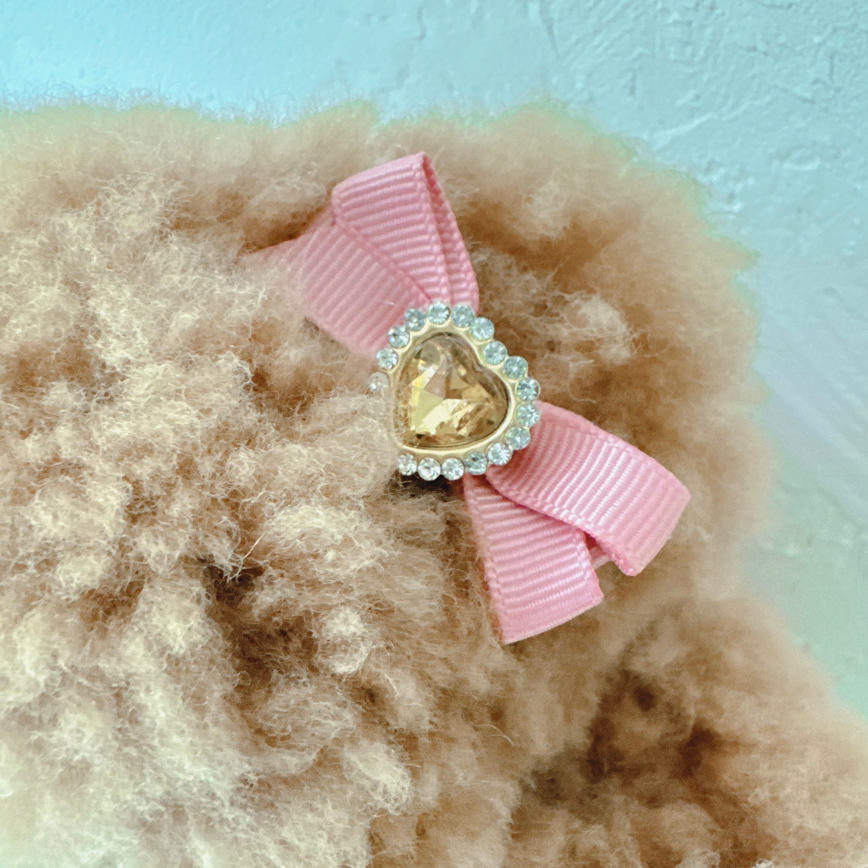 キラキラハートおリボンパッチン