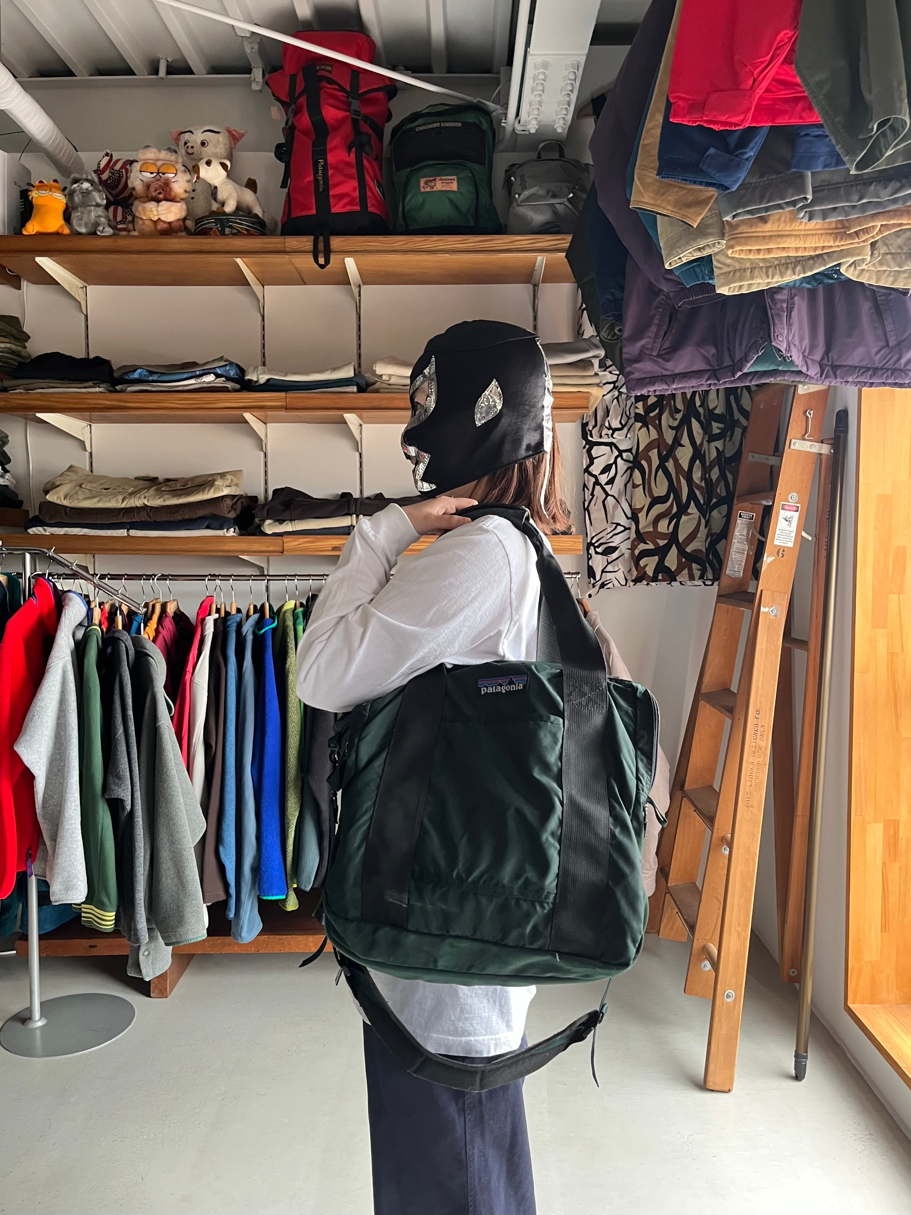 グリーン：90s patagonia パタゴニア ツール ギア ショルダー バッグ