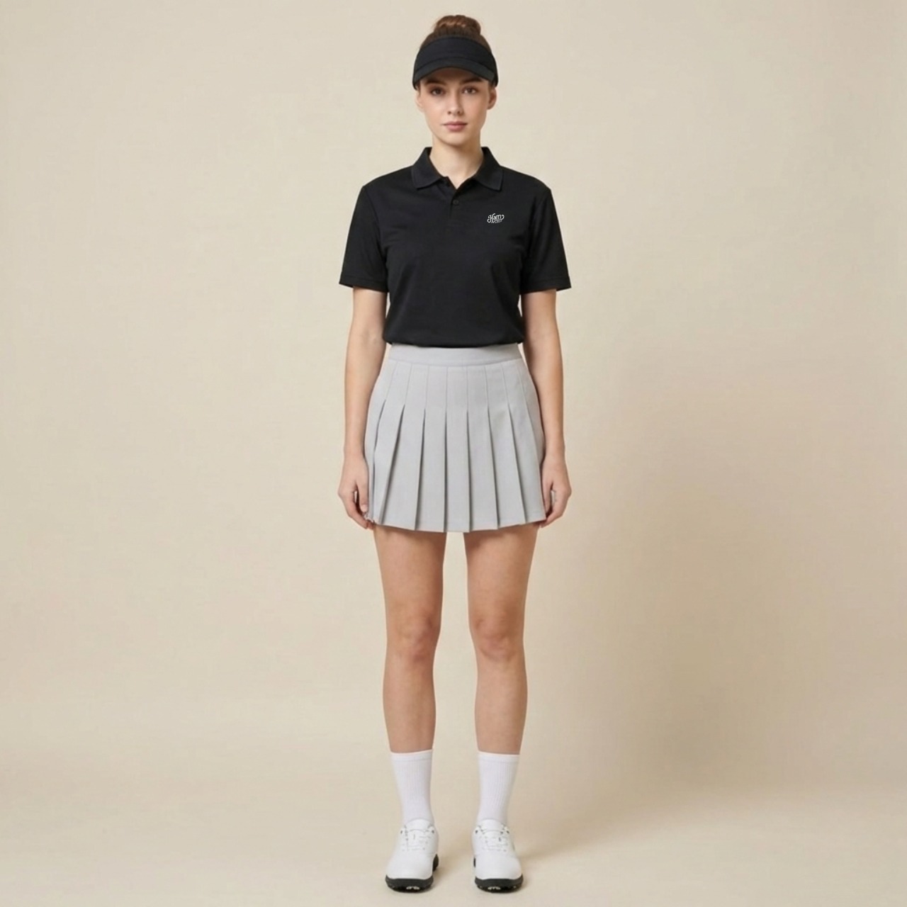 THE STACK POLO/BK
