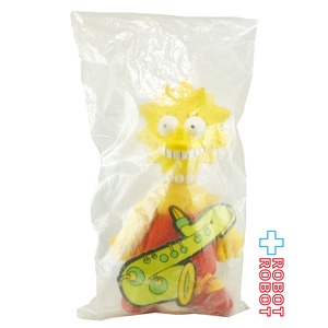 バーガーキング シンプソンズ / リサ ソフビ顔ぬいぐるみ人形 1990 袋入未開封