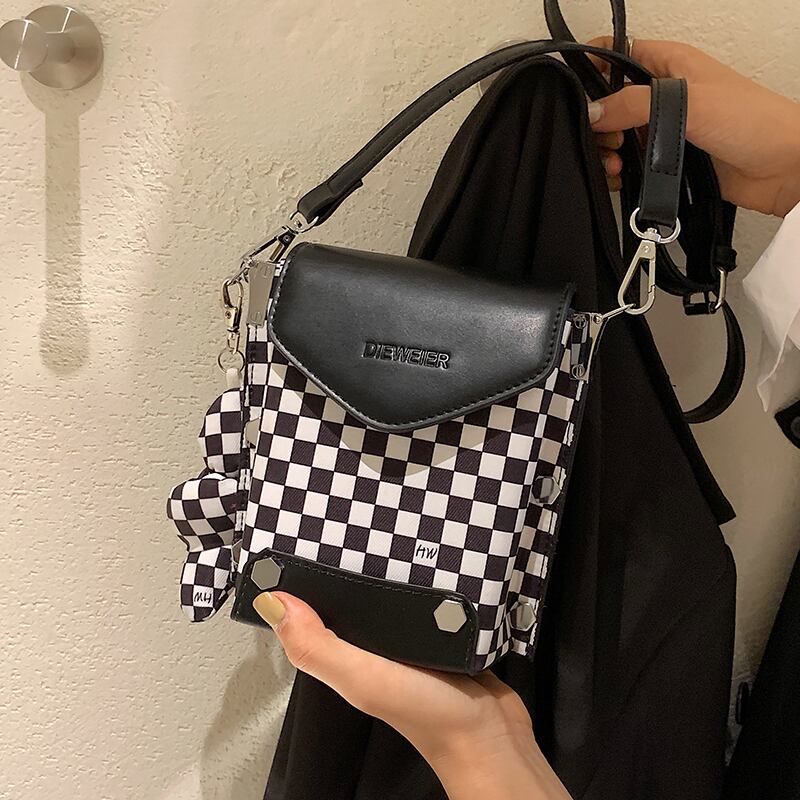 スクウェア メッセンジャーバッグ 手作りハンドバック91135362236