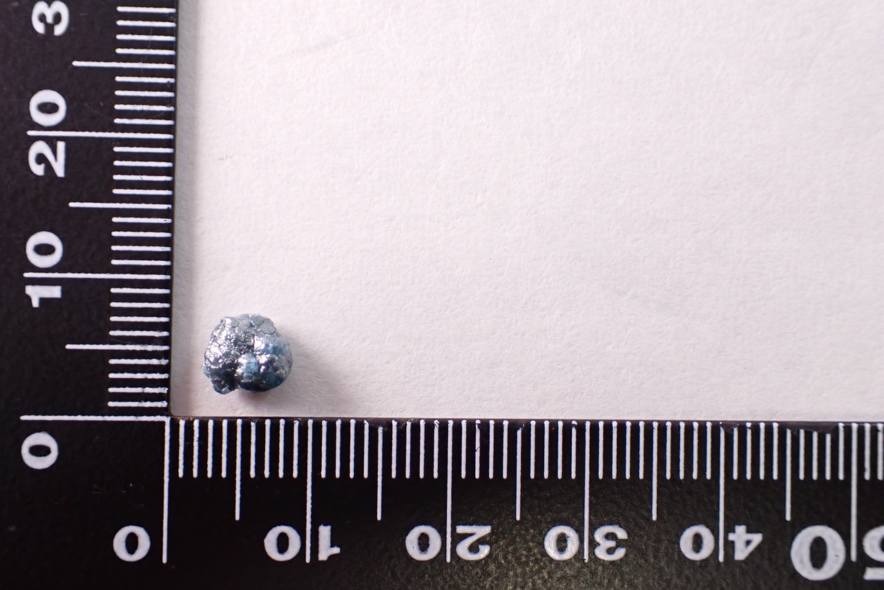 ブルーダイヤモンド原石　1.30ct　[D3-157]